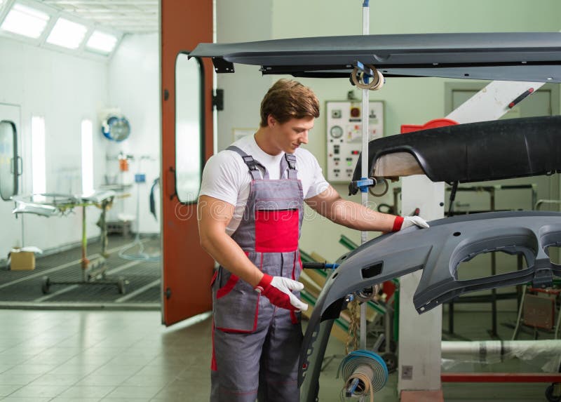 Car body work. stock photo. Image of service, mechanic 23139626