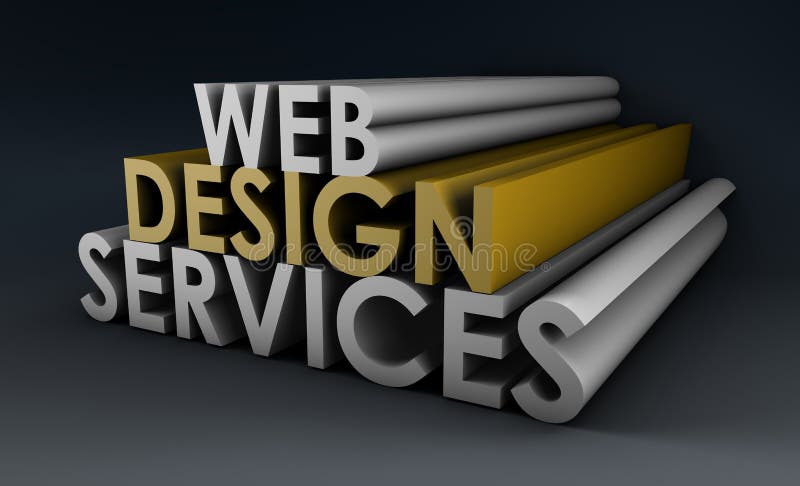 Services d'esthétique industrielle de Web illustration de vecteur Services d'esthétique industrielle de Web illustration de vecteur