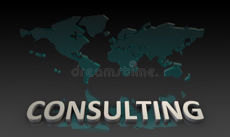 Services de conseil illustration libre de droits Services de conseil illustration libre de droits