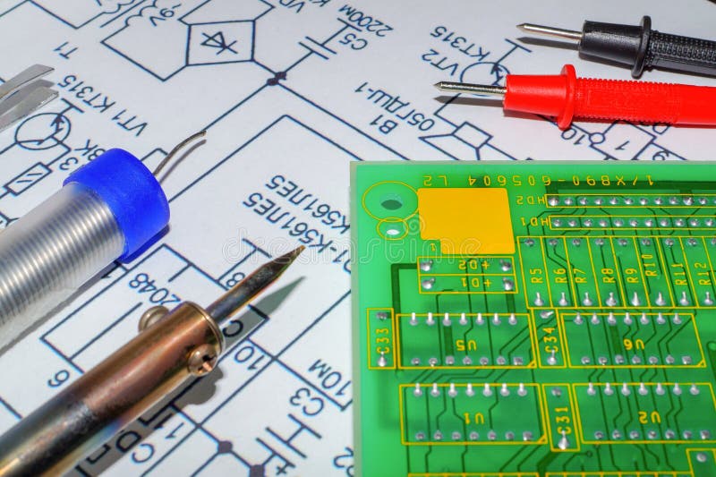 Services and repair of electronics, electronic boards