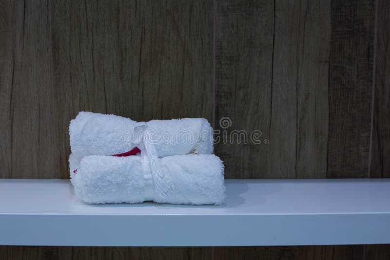 Serviette décorative photos stock Serviette décorative photos stock