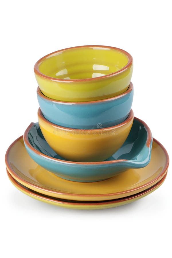 Serving Dishes stock photo. Image of dining, circle, empty 33537136