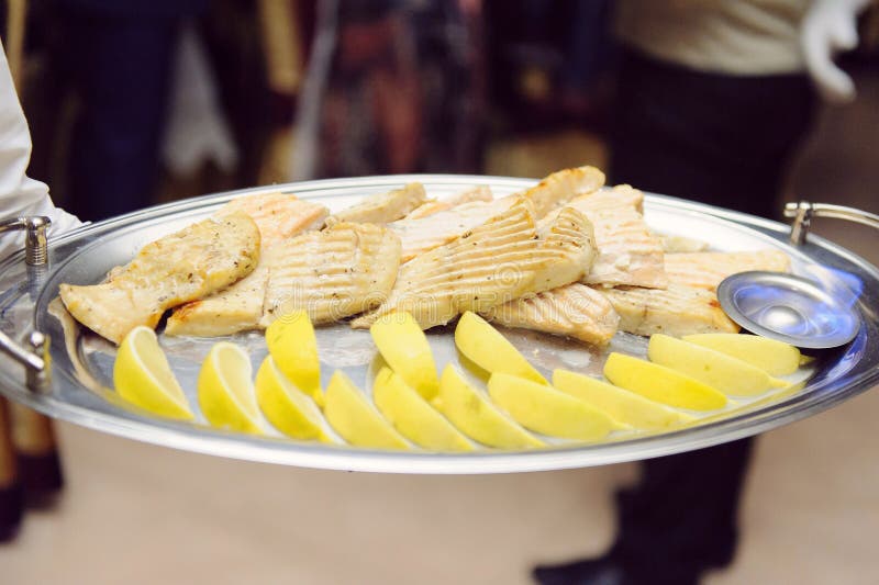 Serving Fish stock image. Image of gourmet, food, plate 29619703