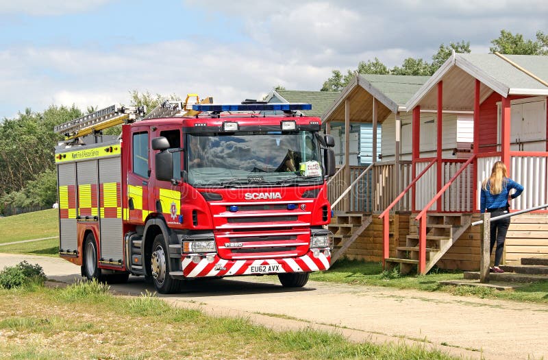 Corpo dei vigili del fuoco del Kent fotografie stock libere da diritti
