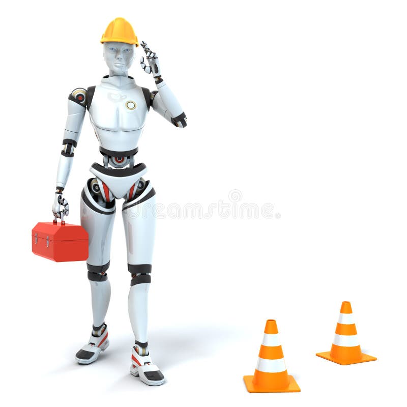 Serviço e reparo ilustração stock Serviço e reparo ilustração stock