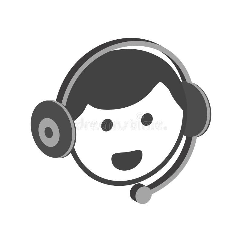Serwis pomocy ikony wektorowego klienta osoby Żeński Online profil ilustracja wektor Serwis pomocy ikony wektorowego klienta osoby Żeński Online profil ilustracja wektor