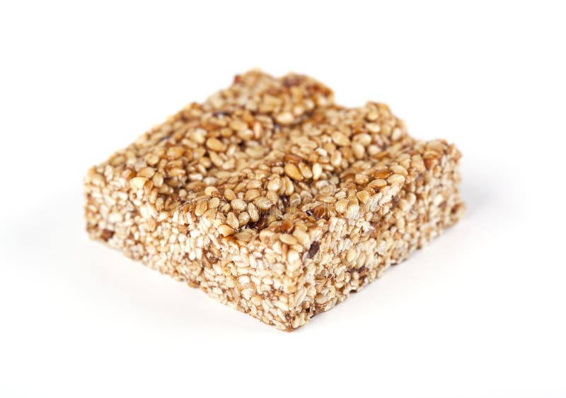 Sesame bars with honey stock image. Image of snack, energy 13399093