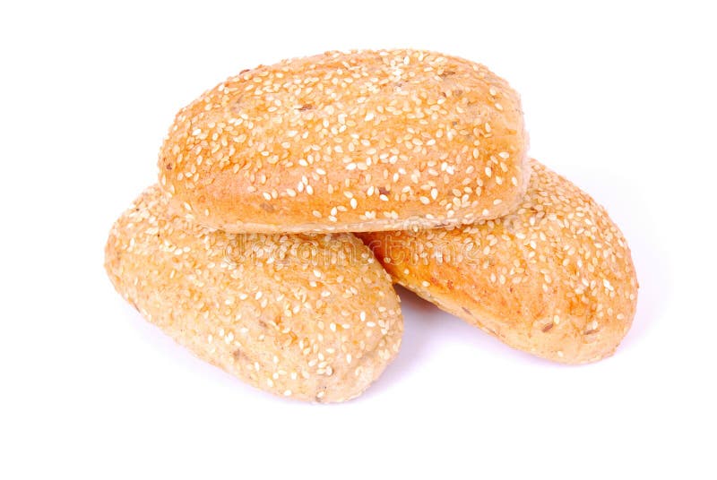 Sesame bread rolls