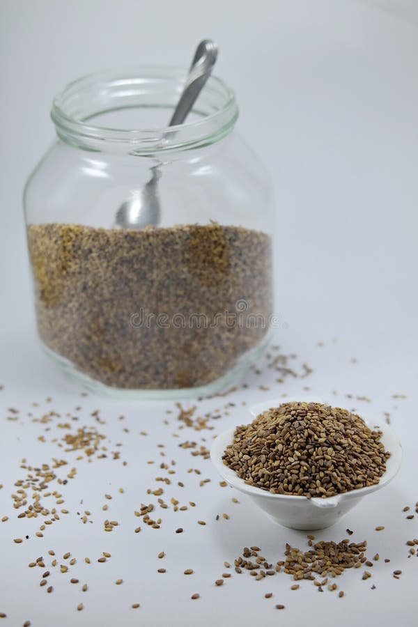 Sesame in the Jar, Sesame Seeds, Sesame Stock Image Image of eating