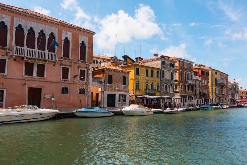 Sestiere Cannaregio in Venice, Italy Editorial Stock Photo - Image of ...