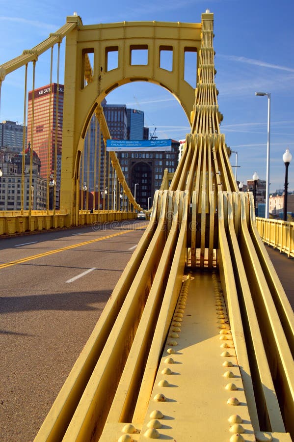 The Sixth Street Bridge, in Pittsburgh, Pennsylvania, ws renamed for baseball great Roberto Clemente. The Sixth Street Bridge, in Pittsburgh, Pennsylvania, ws renamed for baseball great Roberto Clemente