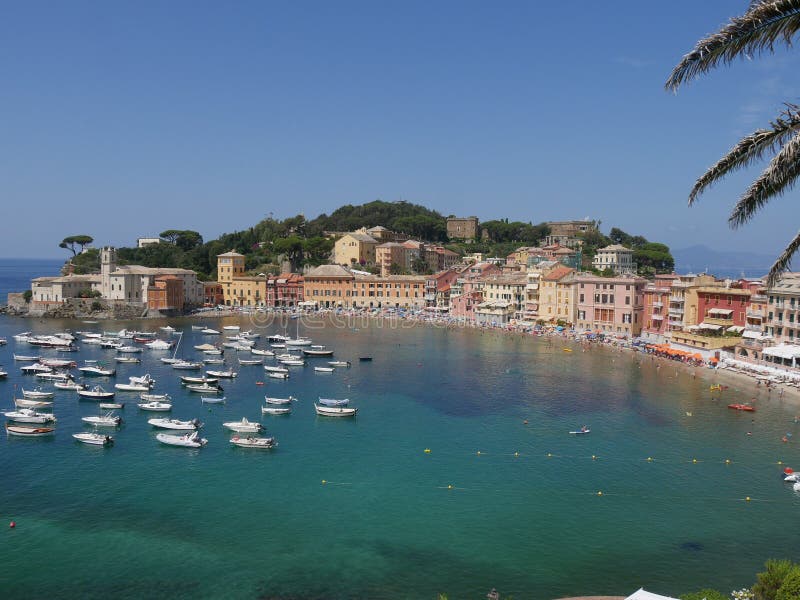 Sestri Levante stock image. Image of italy, santa, harbor - 106545847