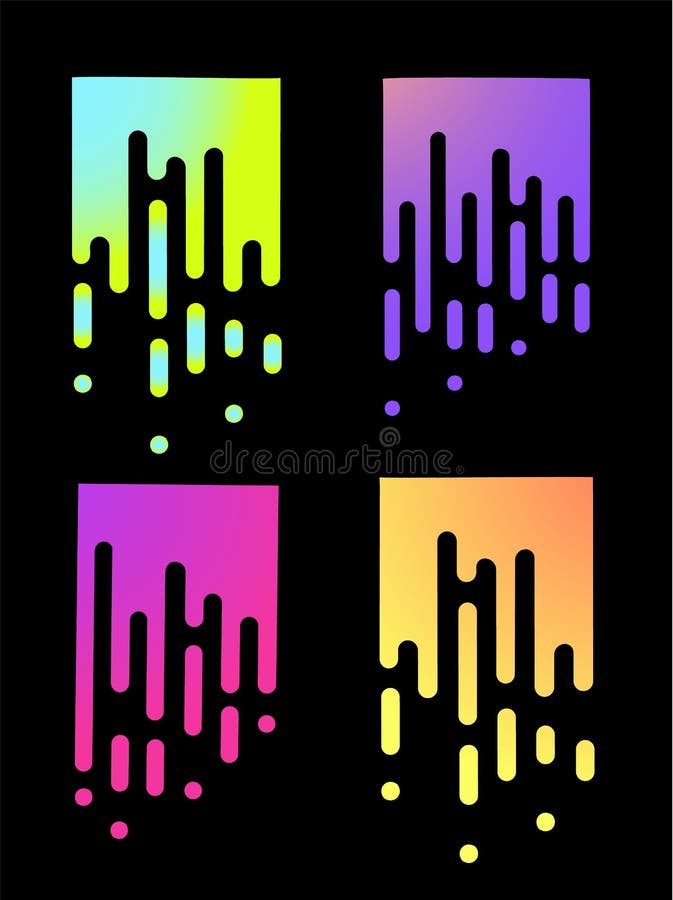 Set of Abstract Colorful Arrow, Fly, Forward logo. Dots, Dotted, Sparkle, Pixels, Square, Circle, Circular halftone vector illustration