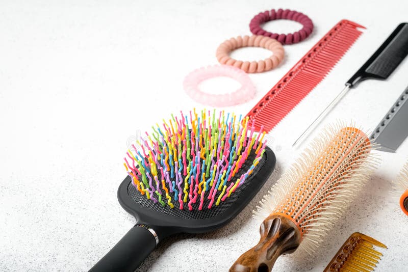 Set of Accessories for a Beauty Salon Stock Photo - Image of care ...