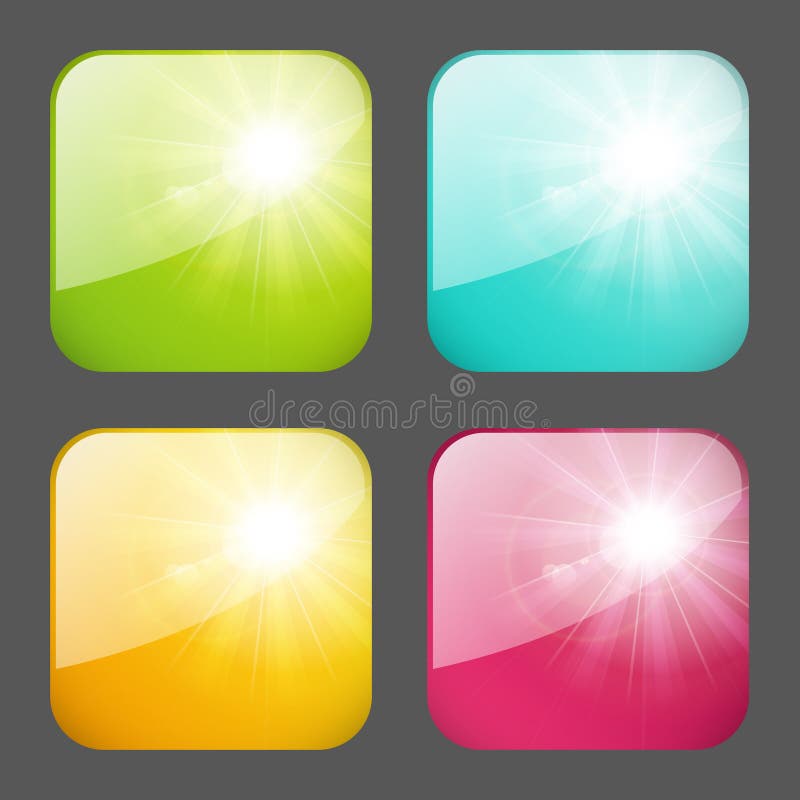 Set apps ikony