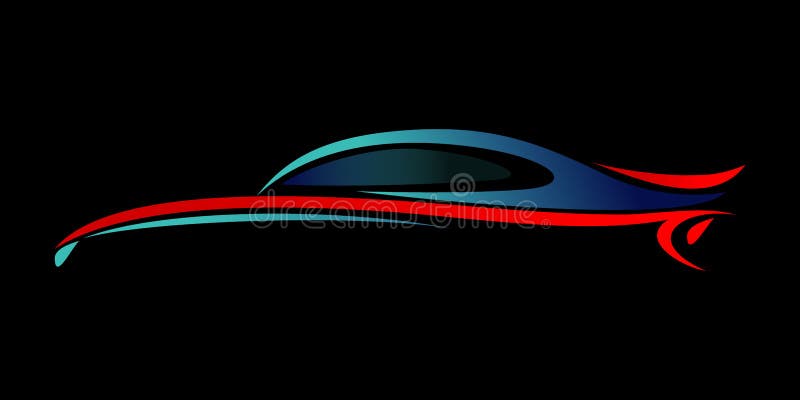 Set of Automotive Logo. Vector Cars Dealers, Detailing and Modification