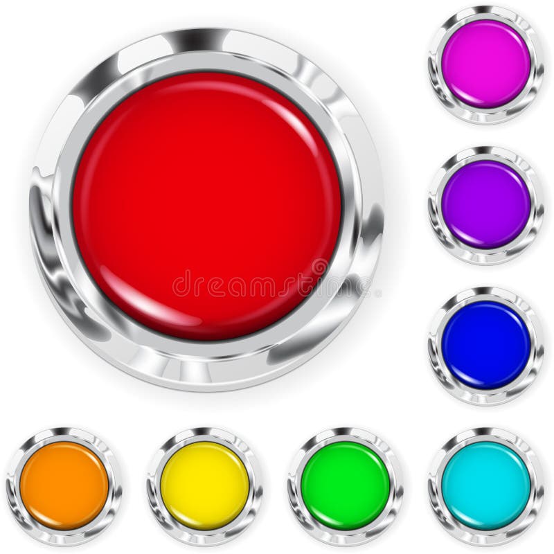 Big Buttons Stock Illustrations – 4,749 Big Buttons Stock Illustrations,  Vectors & Clipart - Dreamstime