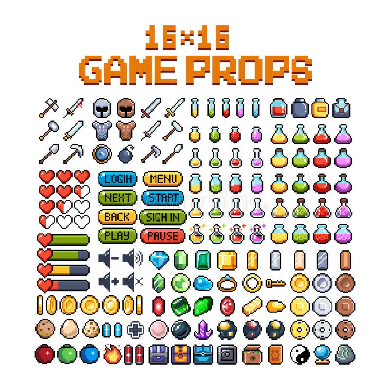 Pixel Art Icons