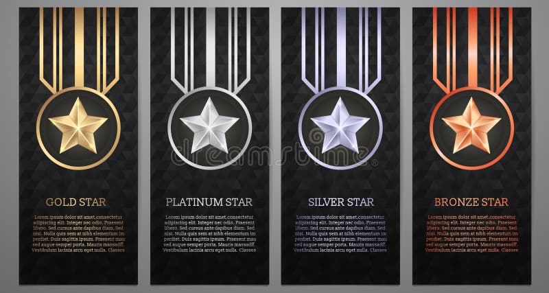 Banner Diam Star Gold Banner Diam Star Gold