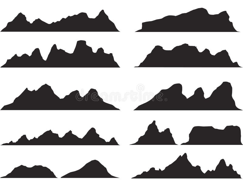 Mountain Border Stock Illustrations – 13,896 Mountain Border Stock ...