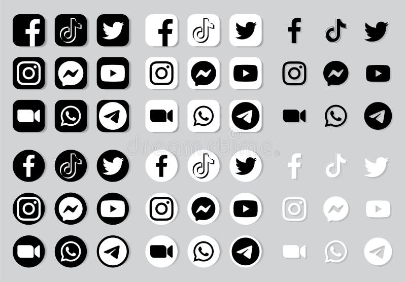 Nếu bạn là người yêu thích đơn giản và thanh lịch, các icons ứng dụng Instagram đen trắng là sự lựa chọn hoàn hảo cho trang Instagram của bạn. Các icons được thiết kế đơn giản nhưng vẫn đầy cá tính. Hãy truy cập trang Instagram của bạn và thay đổi icons cho trang Instagram của bạn.