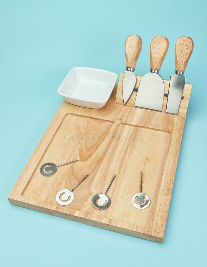 A Set of Boards, Knives and Blades. Stock Image Image of piece