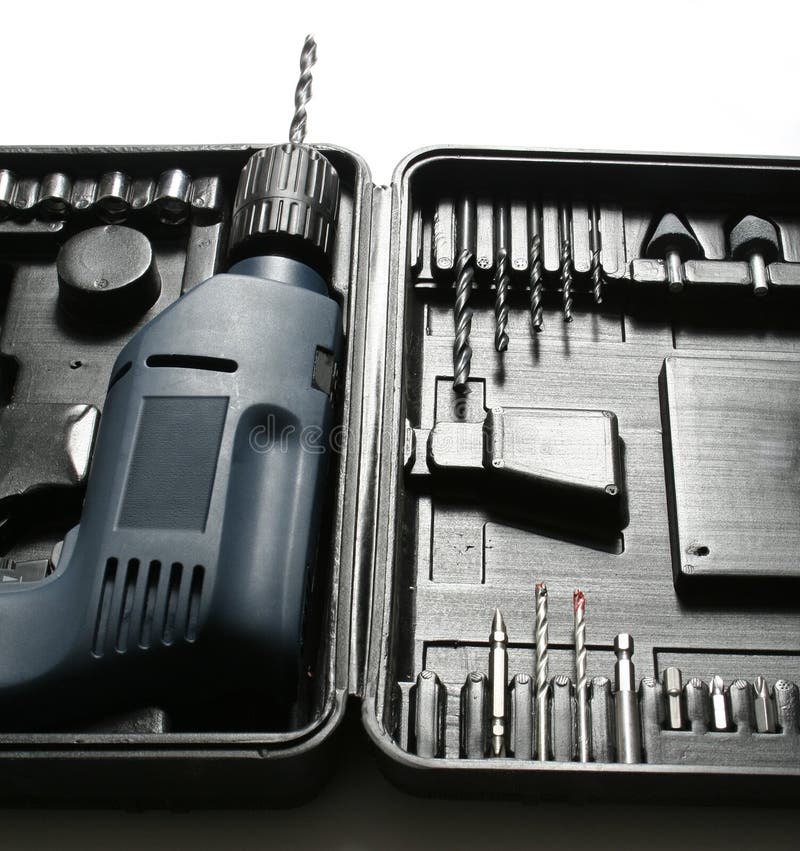 Set of building tools royalty free stock photo