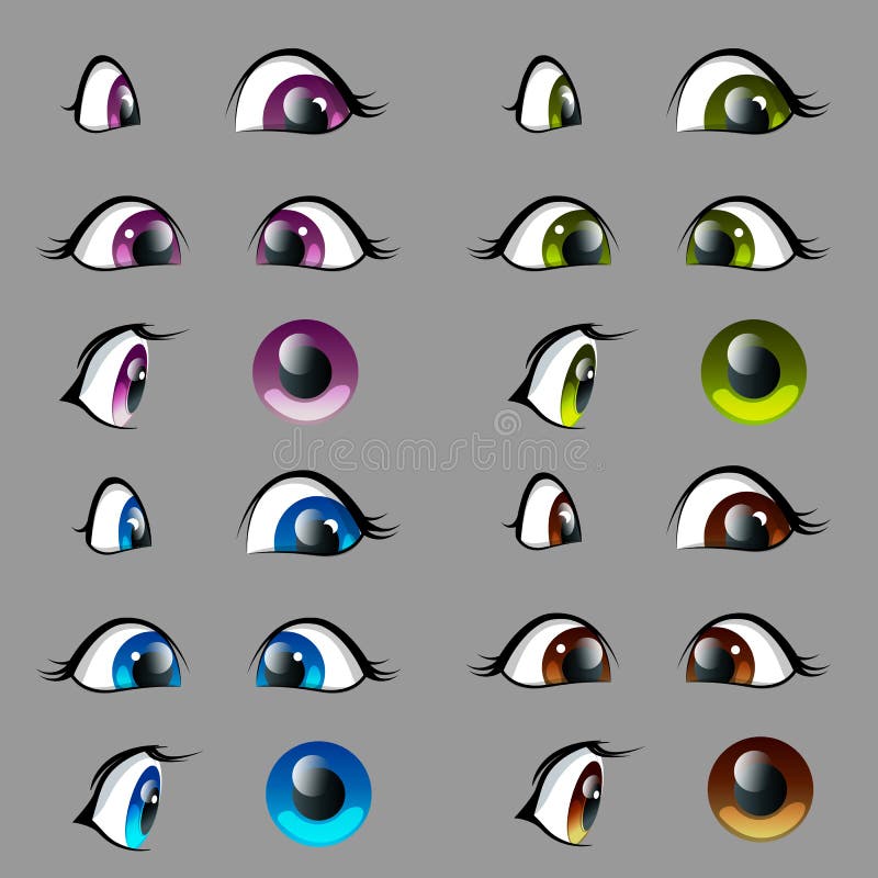 Anime Eye Logo Stock Illustrations – 244 Anime Eye Logo Stock  Illustrations, Vectors & Clipart - Dreamstime