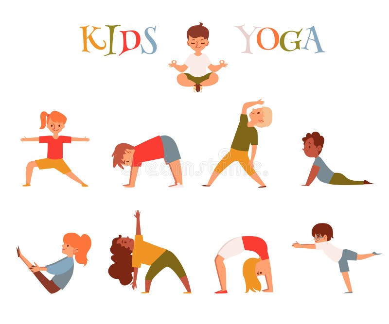 Kids Children Yoga Poses Cartoon Set Stock Illustrations – 171 Kids  Children Yoga Poses Cartoon Set Stock Illustrations, Vectors & Clipart -  Dreamstime