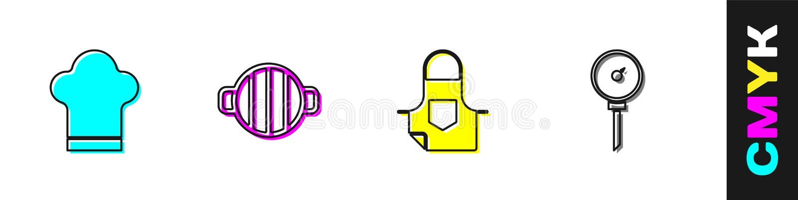 https://thumbs.dreamstime.com/b/set-chef-hat-barbecue-grill-kitchen-apron-thermometer-icon-vector-set-chef-hat-barbecue-grill-kitchen-apron-thermometer-268970626.jpg?w=1600