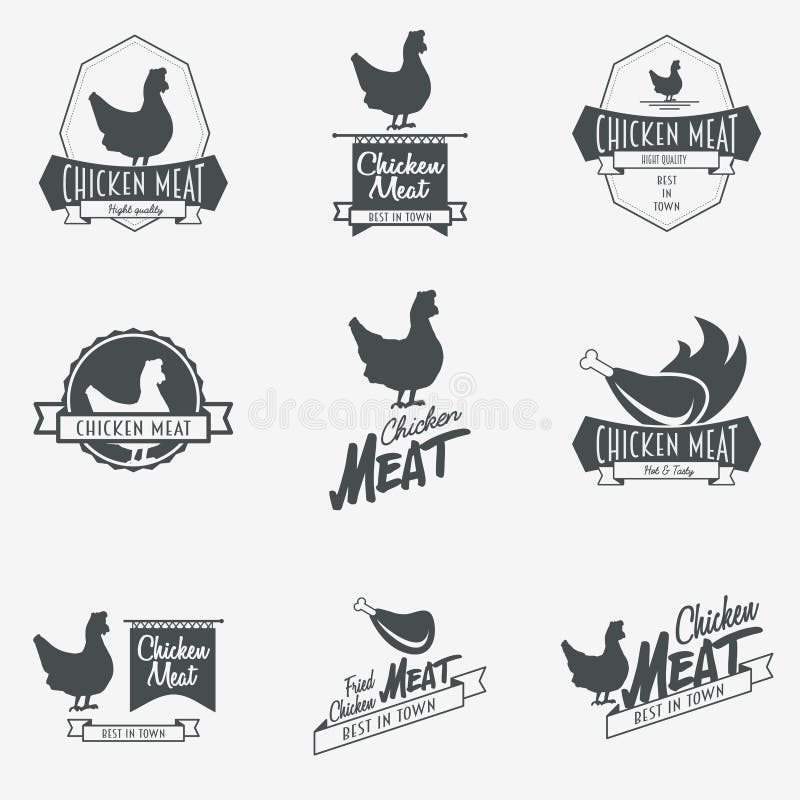 Chicken Meat Logo Stock Illustrations 24,430 Chicken Meat Logo Stock