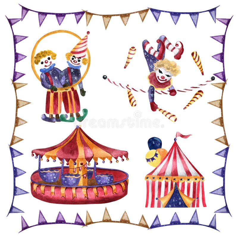 Circus Theme Set.SALE !!!! 