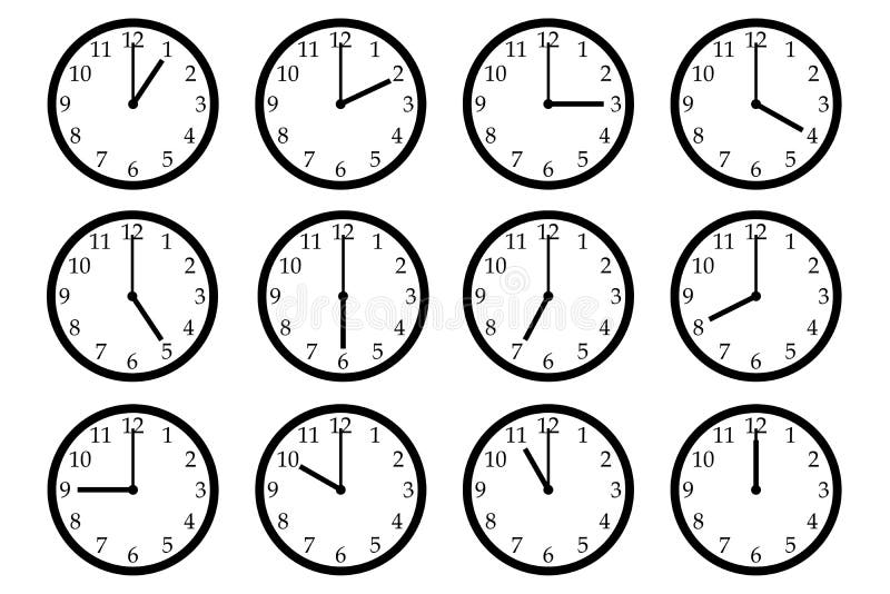 time clock clipart