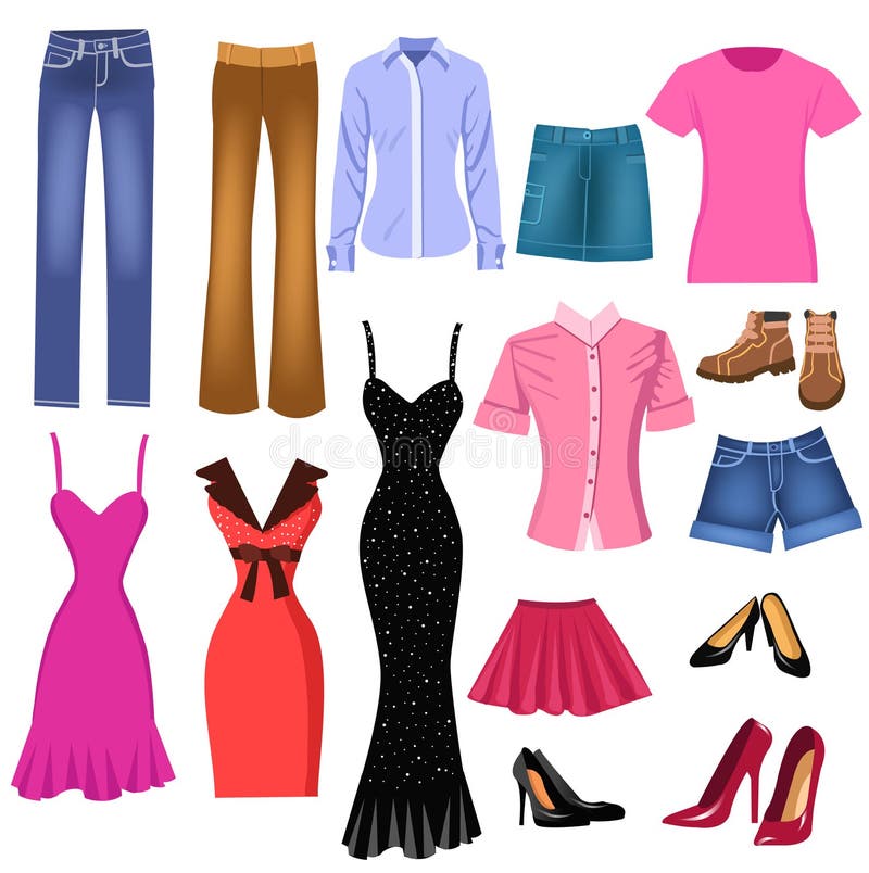 Clothes Stock Illustrations – 916,668 Clothes Stock Illustrations