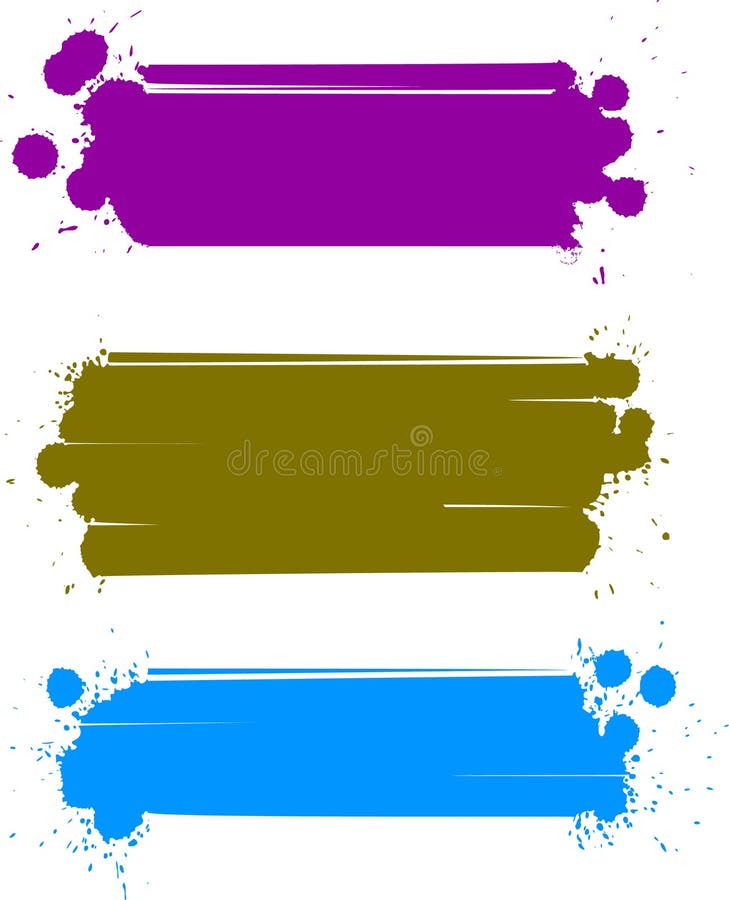 Set of color banners, vector stock illustration Set of color banners, vector stock illustration