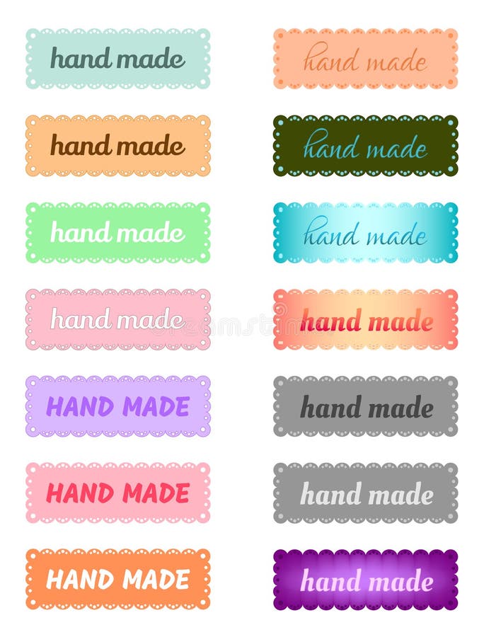 Printable Labels for Handmade Items