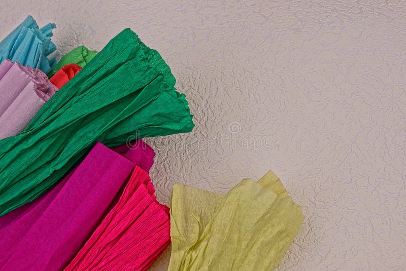 Set of Colored Paper on White Background Stock Photo Image of crack