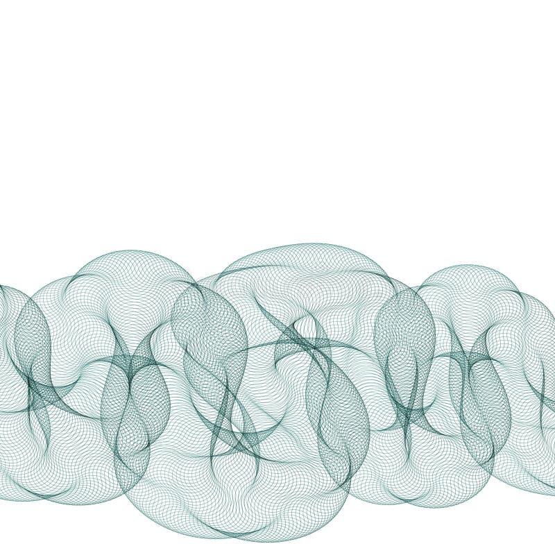 Set of colored waves. Abstract vector set. Decor elements. Eps 10 vector illustration