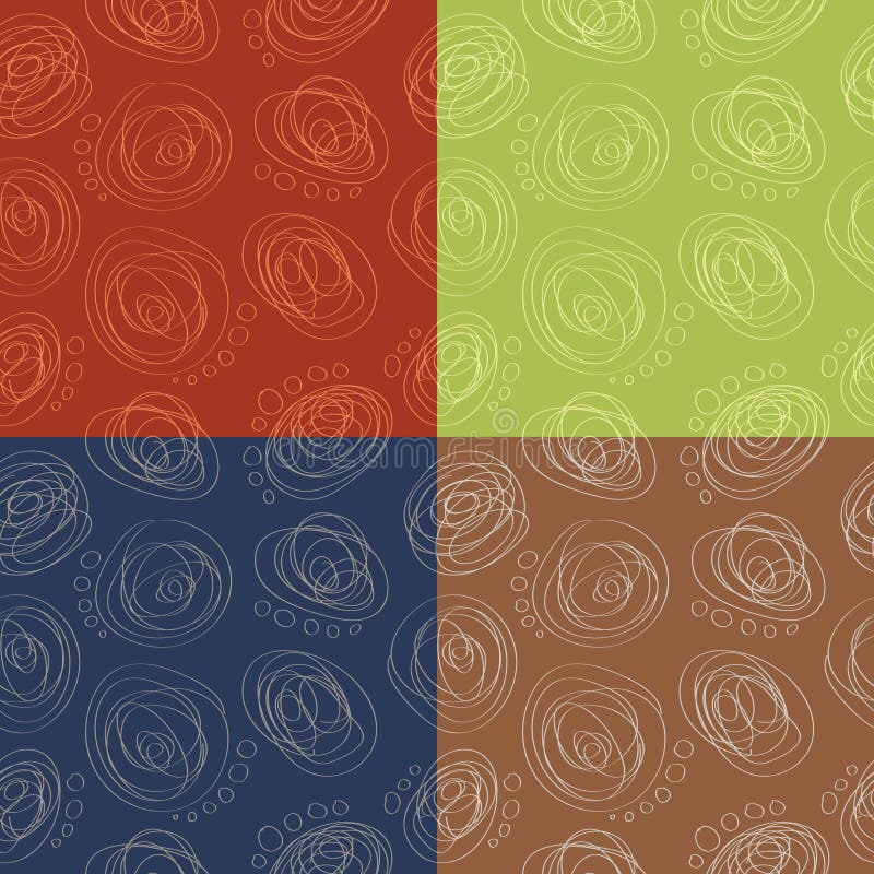 Set of colorful abstract backgrounds