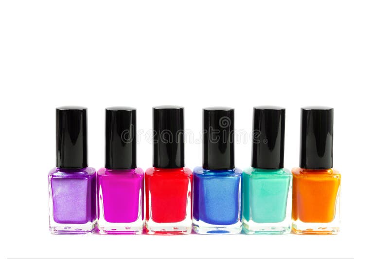2. "Nail Polish Bottles in a Colorful Still Life" - wide 5