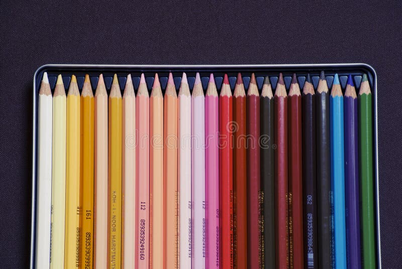 Set Of Colorful Pencil Crayons Picture. Image 82994649