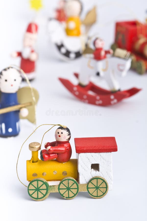 Set of colourful wooden christmas decoration toys royalty free stock photo Set of colourful wooden christmas decoration toys royalty free stock photo