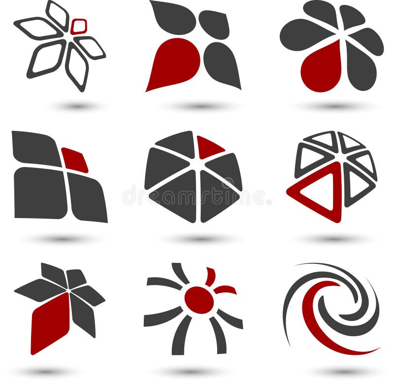 Set of Company symbols.