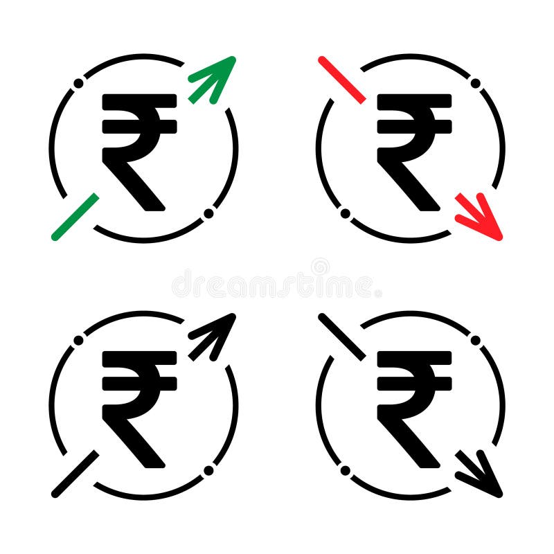 Cost Symbol Pound Increase Icon. Income Vector Symbol Isolated on ...