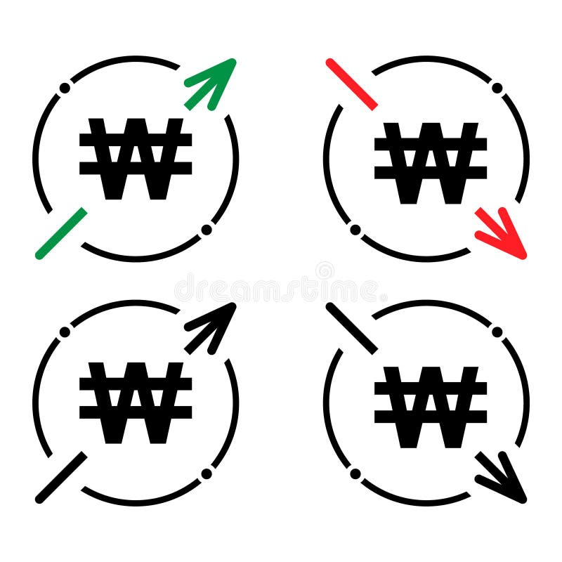 Increase Decrease Icon Collection Stock Illustrations – 563 Increase ...