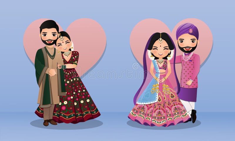Indian Bride Groom Cartoon Stock Illustrations – 170 Indian Bride Groom  Cartoon Stock Illustrations, Vectors & Clipart - Dreamstime