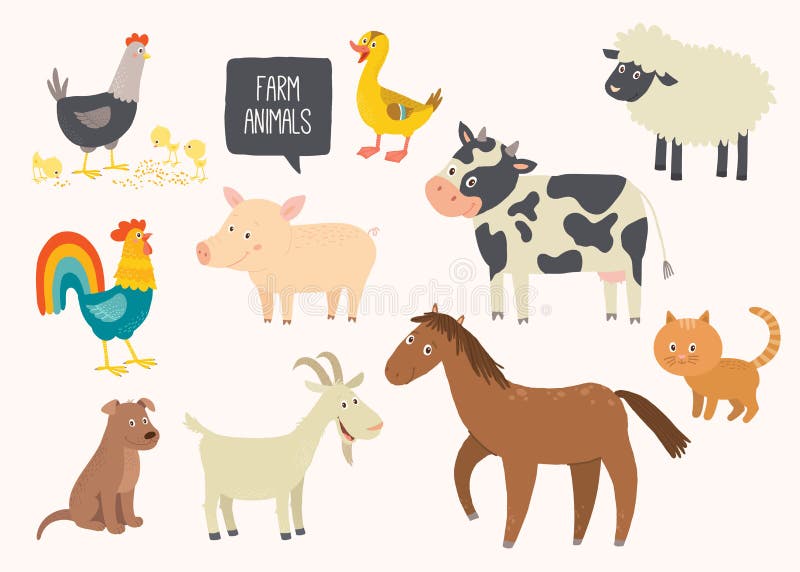 Brand New Farm Animals Bathtub Finger Puppets Primark Horse Pig Chick Cow & Barn 