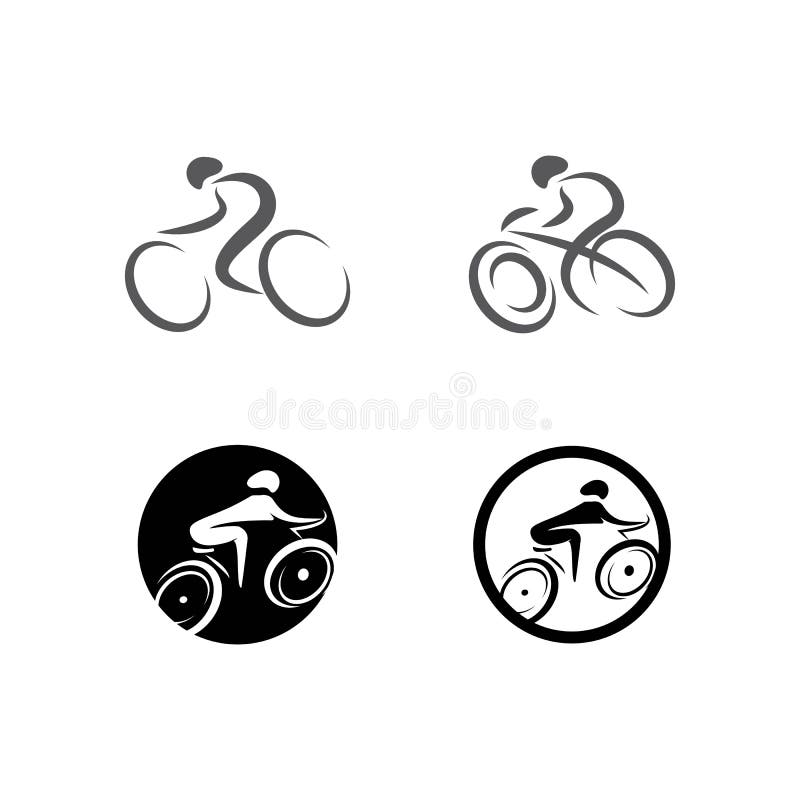 Set Cycling Icon Vector Illustration Design Logo Stock Vector ...