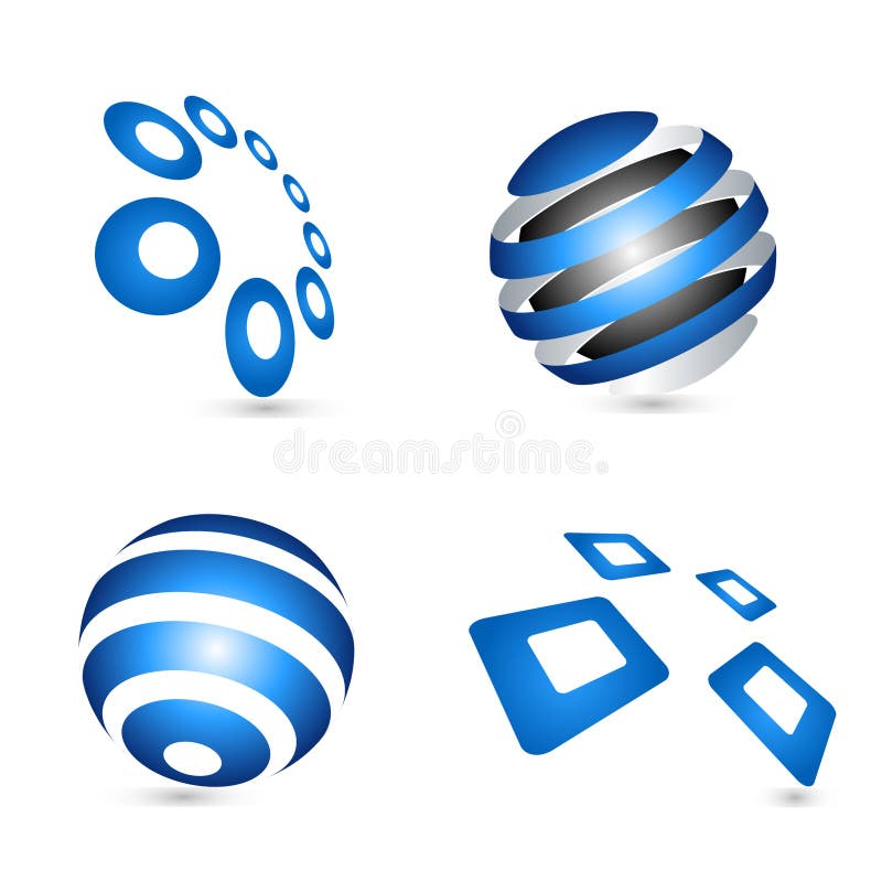 Set of design elements vector illustration