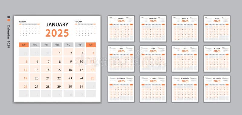 calendar-2025-template-vector-desk-calendar-2025-design-wall-calendar-week-starts-on-sunday